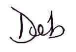  Deb's signature 